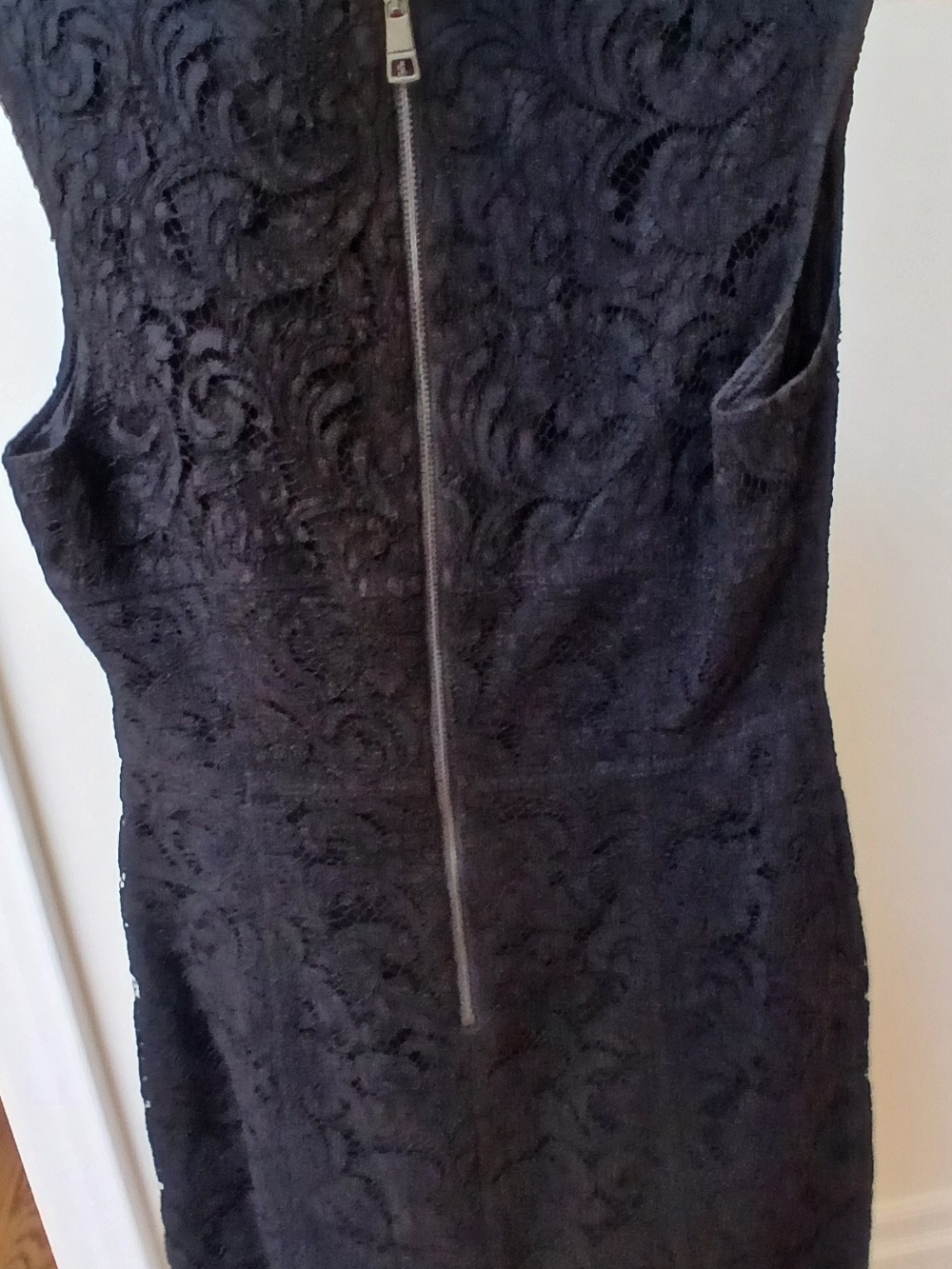 Burberry London Black Lace Sheath Dress - Picture 9 of 10